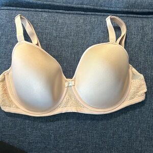 Bali Cream Lace Underwire Bra